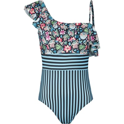 Star Wars - Disney Zwempak - Tropical - Grogu - S - voor Vrouwen - meerkleurig
