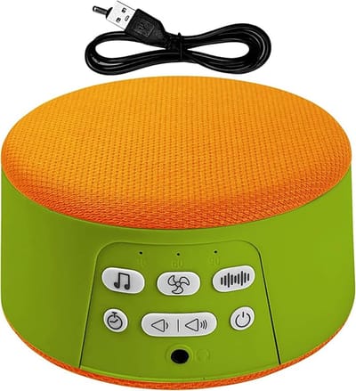 White Noise Machine - Witte Ruis Machine om te slapen - Draagbare elektronische gadgets met Auto-Off Timer Functie Oplaadbaar voor Volwassenen Baby Kinderen Rustgevende Meditatie