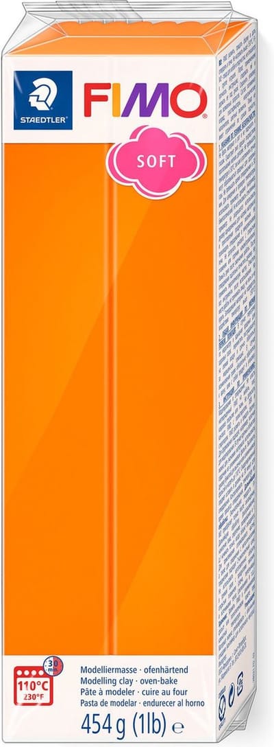 Staedtler Mod. clay FIMO soft 454g tangerine
