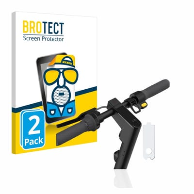 BROTECT - Screenprotector voor Segway Ninebot KickScooter MAX G30 / G30D / G30D II - Folie Beschermfolie matte 2 Stuks