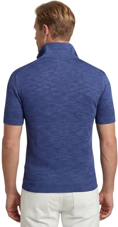 Gant poloshirt korte mouw blauw