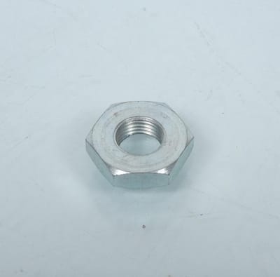 Dunne wielasmoer M10x1.0 Dik 5mm H19 voor MBK bromfiets 50 51 Nieuw