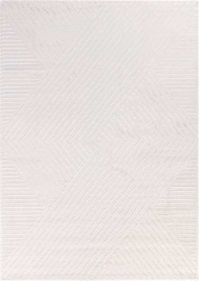 Flycarpets Cara Modern Japandi Intersecto Vloerkleed - Creme - 160x230 cm