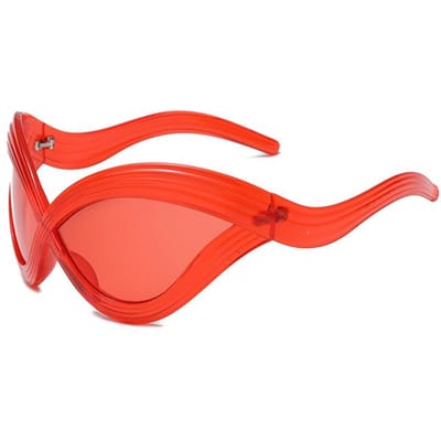 Nieuwe Cat-eye Zonnebril Voor Dames Met High-end Golvende Poothjes Reizen Zonbescherming Modekleding Feest Zonnebril 7750