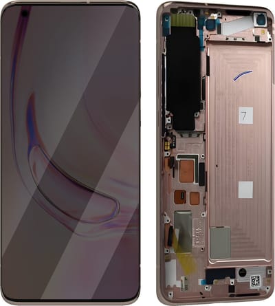 Xiaomi, Scherm + Kader Geschikt voor Xiaomi Mi 10 Pro Bloc Compleet alpinistisch scherm, Wit