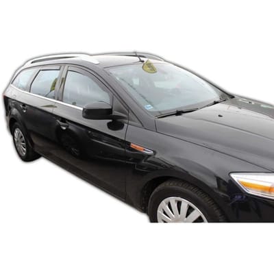 Déflecteurs d'air - J&J AUTOMOTIVE - Heko - Fumé - Acrylique renforcé - Pour Ford Mondeo 4