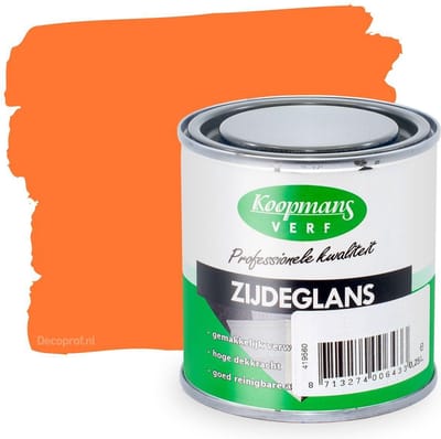Koopmans Zijdeglans 10 Oranje-0,25 Ltr