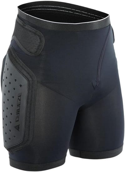 Beschermende Shorts - Valbescherming - Sporten - Stijve Polypropyleen Platen - Uniseks - Zwart/Wit