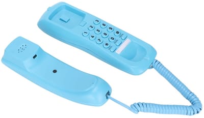 Dailygoods- Vaste Telefoon Hoteltelefoon - Compacte Telefoon - Dempen/Pauzeren - Nachtlichtservice - 200x60x55mm - ABS Materiaal