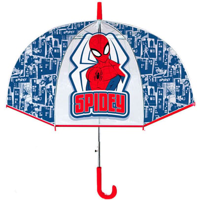 SpiderMan Paraplu, Flying Hero - Ø 62 x 60 cm - Plastic
