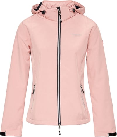 Nordberg Rinda Softshell Jas Dames - Kleur Roze - Maat M