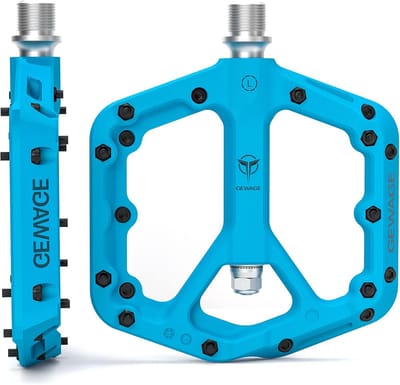 Lichtgewicht Antislip Mountainbikepedalen 9/16 inch - Stevige Nylon Vezel Fietspedalen