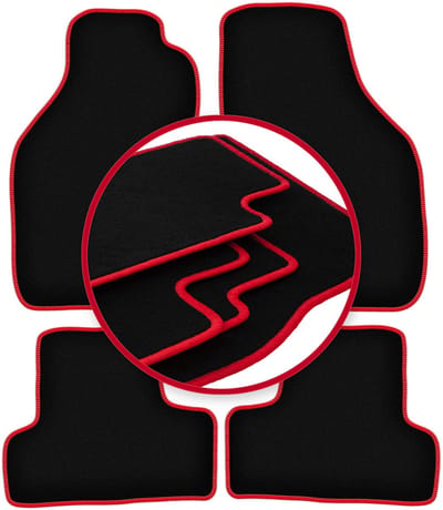 CARLUX-RED automatten voor: Mitsubishi Eclipse III coupé (1999-2006)