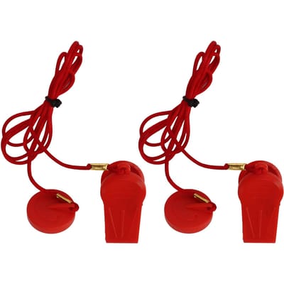 Lot de 2 interrupteurs de sécurité pour tapis de course, arrêt d'urgence, aimant, clé pour tapis de course avec insert circulaire, rouge