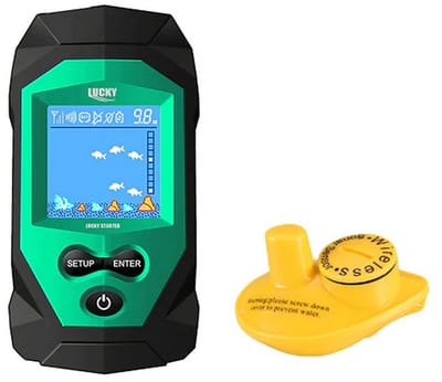 Visvinder - Lucky - Starter - wireless - Fishfinder