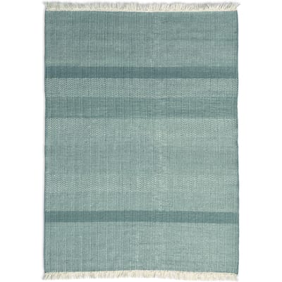 Nanimarquina Tres Vloerkleed Texture gold - salvia - 170 x 240 cm