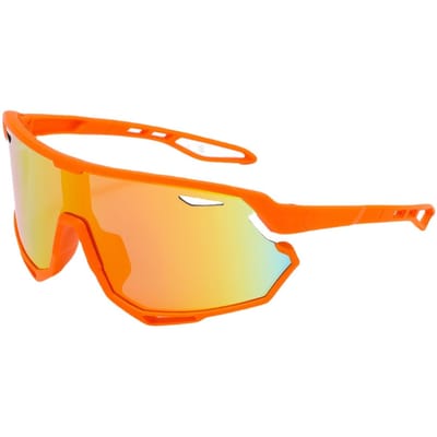 Lunettes de cyclisme pour enfants protection UV coupe-vent lunettes de soleil de sport pour garçons filles lunettes de protection pour le vélo en extérieur orange