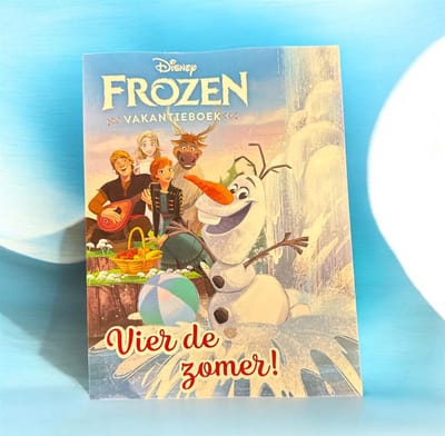 Vakantieboek Frozen 2026 - Frozen Zomerboek 2026