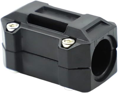 Motor Beschermer - Valblok Motor - Motor Onderdelen - ABS Constructie - 22-28 mm - Zwart