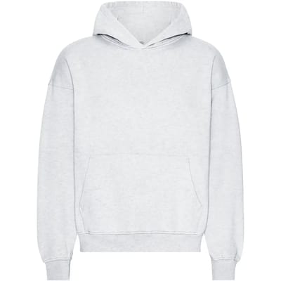 Oversized sweatshirt met capuchon Colorful Standard Organic Snow Melange