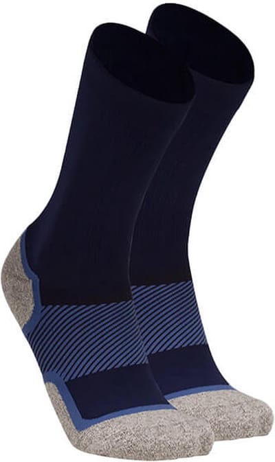 OS1st WP4 wellness performance sokken maat S (35.5-38.5) – blauw – gevoelige voeten – neuropathie – diabetes – oedeem – naadloos – ademend – lichte compressie