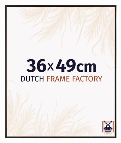 Fotolijst 36x49 cm - Kunststof - Antraciet - Easy
