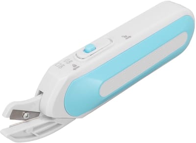 Dailygoods - Snoerloze Elektrische Schaar - Oplaadbare Mini-snijder - Multifunctioneel - Draadloos - Stof en Leer Snijden - Voor Thuis - Handig en Eff...