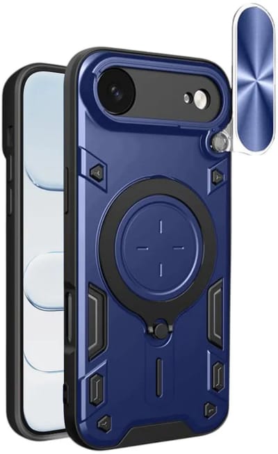 Hoesje geschikt voor Apple iPhone Air - Techsuit CamGuard Pro Back Cover - Blauw