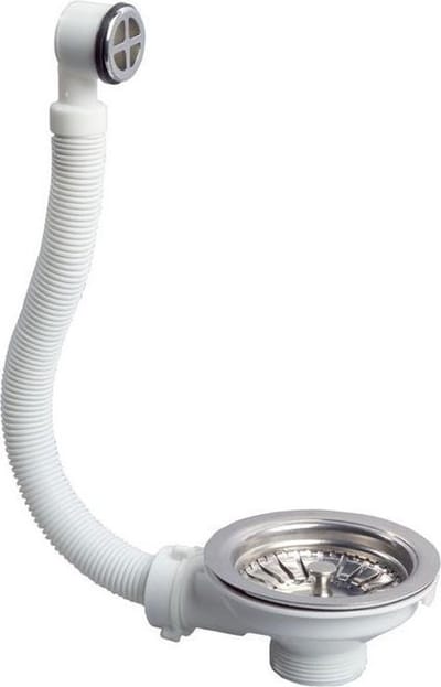 Wirquin afvoerplug korf met overloop 90mm
