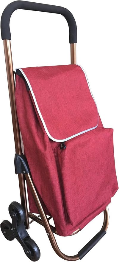 Boodschappentrolley met Koelvak en Opvouwbaar Frame