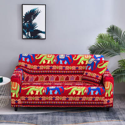1/2/3/4-zits Stretch Bankhoezen Bankhoes Sofa Slipcovers Meubelbeschermer voor hoekbank chaise longue slipcovers Small 90-140cm