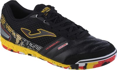 Joma Mundial 23 MUNW IN, Zwarte zaalvoetbalschoenen voor heren 43,5 zwart