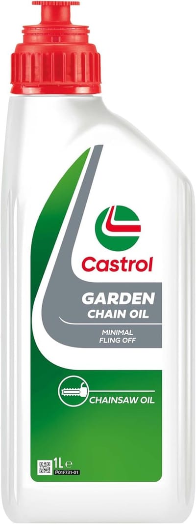 Kettingzaagolie - Smeermiddel - Ketting smeren - Sterk hechtend vermogen - 1 Liter - Amber