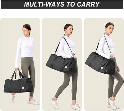 Handbagage tas Weekendtas zwemtas waterdichte Reistas plunjezak Fitnesstas Trainingstas dames voor op reis sportschool,