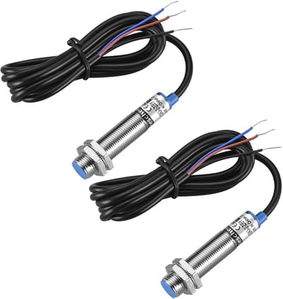 Allecto - Inductieve Naderingssensor - Proximity Sensor - 2 mm Detectiebereik - Normaal Open - 10-30VDC - 3 Draden - Geschikt voor Automatisering