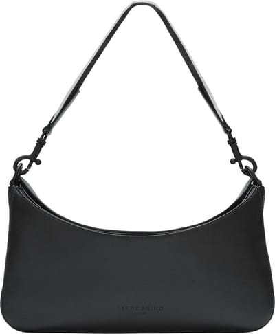 LIEBESKIND BERLIN Leren Schoudertas Alessa 3 Kodiaq Shoulder Bag Black Zwart