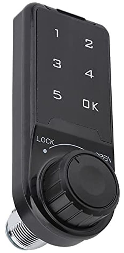 Dailygoody - Elektronisch Combinatieslot voor Kabinet - Sleutelloos Veiligheidslot - Veiligheidsoplossing - Duurzaam - Kastbeveiliging - Geschikt voor