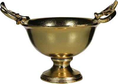 schaal gewei champagne goud small