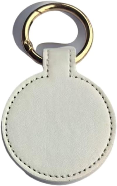 Daity 1 Magnetische ronde hoedclip - Draagbare - niet-elastische reisgenoot - handwasbare unisex rugzakaccessoire - draagbare hoedclip - opbergclip voor buitenhoeden - zijden sjaal en zonnehoed（wit）