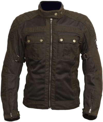 Merlin Shenstone Air Dames Olijfgroen Textiele Motorjas - Jas