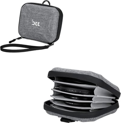 Waterdichte en Stofdichte Lens Tas voor 4 Circulaire Filters tot 95mm - Ideaal voor Camera Accessoires en Organisatie