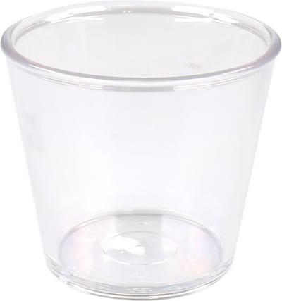 Ornamin | Beker | SAN | reusable | onbreekbaar | 250ml | glashelder | 10 stuks