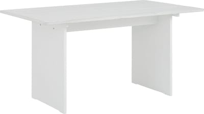 Morgan-Eettafel - 140 cm - Wit Grenen