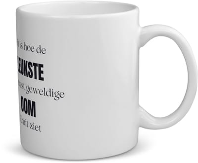 Akyol - dit is hoe de leukste en geweldige oom uit ziet koffiemok - theemok - Oom - cadeau oom - cadeau - verjaardag oom - 350 ML inhoud