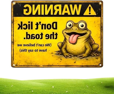 Grappige Tuinborden - Decoratieve Plaquettes - Tuin Decoratie - Weerbestendig Ontwerp - 12.5 x 18.5 cm - Meerkleurig