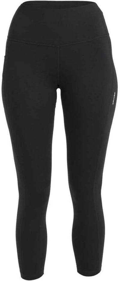 Icebreaker Merino 260 Fastray Ii 25´´ High Rise Leggings Zwart L Vrouw