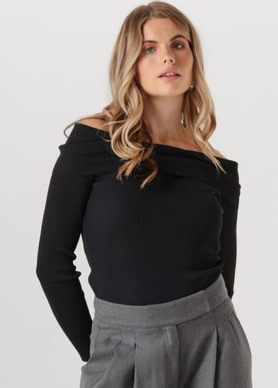 Liu Jo 3.0 Maglia Chiusa M/l Tops & T-shirts Dames - Shirt - Grijs - Maat 34