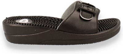 SC - New Massage Dames Slippers Black - Maat 36