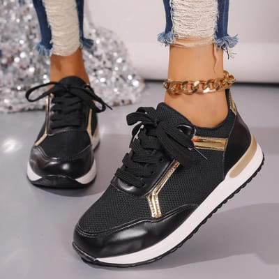 Mode Lichtgewicht Platform Sneakers voor Dames Grote Maat Witte Sportschoenen Vrouw Lente Casual Schoenen Zaptillas De Mujer 36 brown