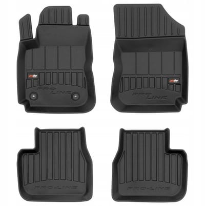 FROGUM 3D – Rubber Automatten voor CITROEN C4 Cactus (2014–2020) – TPE, Geurloos, 6cm Randen